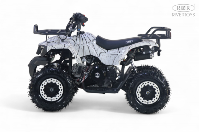 Детский квадроцикл TIGER белый спайдер