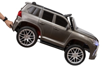 Электромобиль Джип Lexus LX 570 YHO 9171 4x4 (серебро краска)