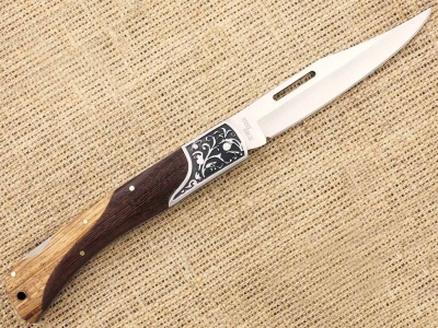 Нож складной Ножемир Чёткий Расклад Крут C-203 с нейлоновым чехлом