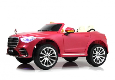Детский электромобиль М333БХ 4WD розовый глянец