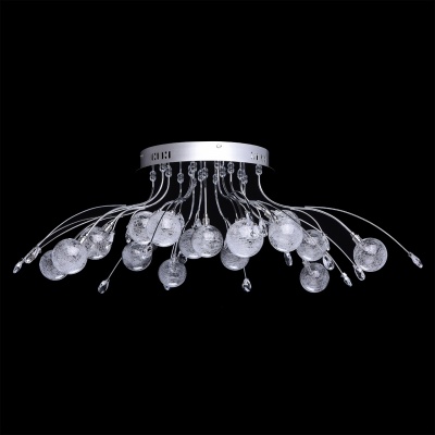 Люстра (пульт) Амелия 16*2,5W G4 LED 220 V (360014116)