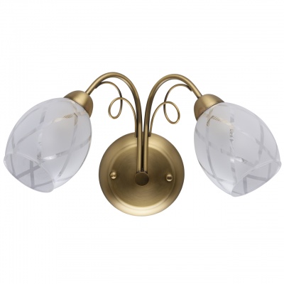 Бра Грация 2*60W Е14 220 V (358021402)