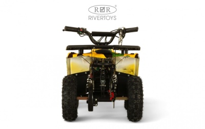 Детский электроквадроцикл MIKA желтый камуфляж