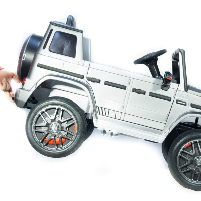 Электромобиль Mercedes-Benz G63 AMG BBH-0003 (серебро краска)