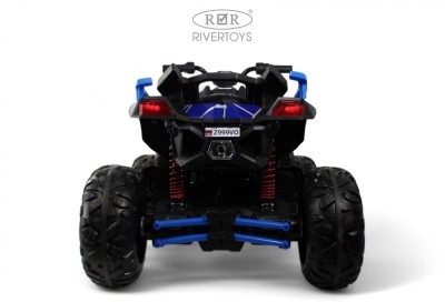 Детский электромобиль Z999VO синий спайдер