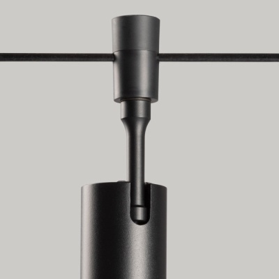 Трек-светильник Флекси 7W LED 3000К 48 V черный d4,5см (852010401)