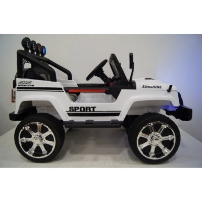Детский электромобиль Jeep T008TT белый