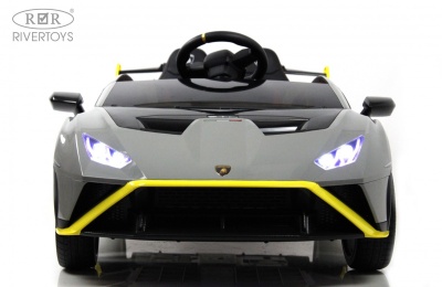 Детский электромобиль Lamborghini Hurac?n STO (E888EE) серый