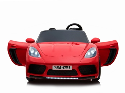 Электромобиль Porsche Cayman 24V (красный краска)