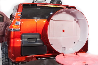 Электромобиль Toyota Prado 4х4 (красный краска)