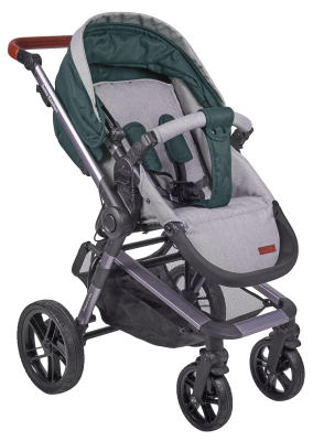 Коляска модульная 2в1 Zuma Duo Comfort (ZDC-12 Изумрудный)