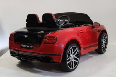 Электромобиль Bentley Supersport (JE1155) крас-чер