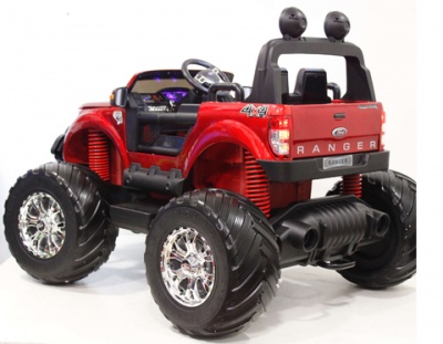 Детский электромобиль Ford Monster Truck(DK-MT550) вишневый