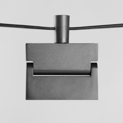 Трек-светильник Флекси 6W LED 3000К 48 V черный 13*11,7*2,3см (852010901)