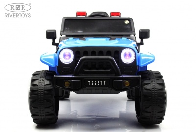 Детский электромобиль T222TT 4WD синий