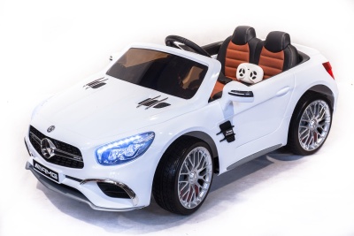 Электромобиль Mercedes-Benz SL65 (белый)