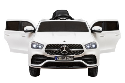Электромобиль Mercedes-Benz GLE 450 (белый)