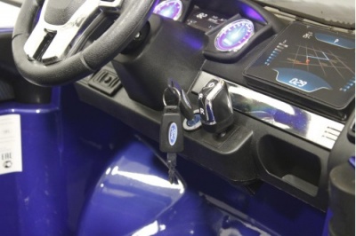 Детский электромобиль Ford Ranger NEW(DK-F650) син. глянец