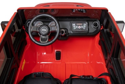 Электромобиль Джип Jeep Rubicon 6768R (красный)