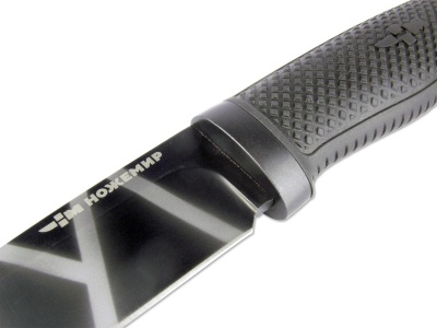 Нож туристический с рукоятью эластрон H-183K "Ножемир"