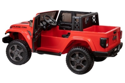 Электромобиль Джип Jeep Rubicon 6768R (красный)