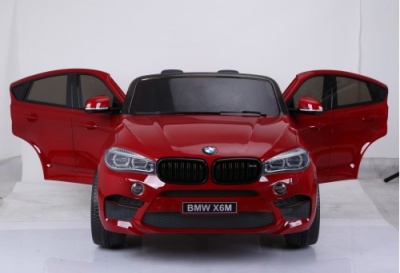Детский электромобиль X6M (JJ2168) вишневый глянец
