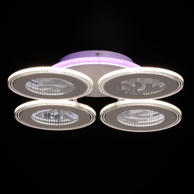 Люстра (пульт) Мадлен 104+22W LED 220 V (424016405)