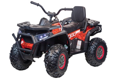 Электромобиль Квадроцикл Qwatro XMX607 4х4 (красный спайдер)