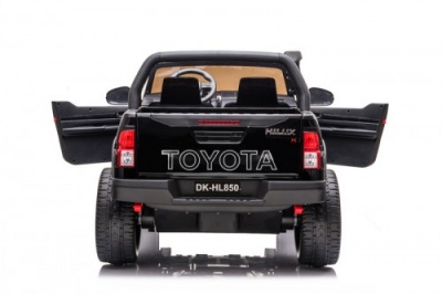 Детский электромобиль Toyota Hilux (DK-HL850) черный глянец