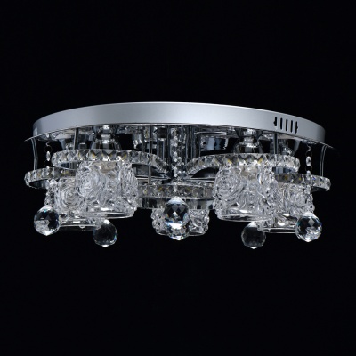 Люстра (пульт) Мадлен 5*40W E14+46W LED 220 V (424011505)
