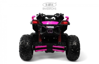 Детский электромобиль Z888VO розовый