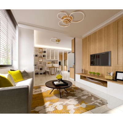 Люстра (пульт) Оскар 60W+22W LED 220 V (510011503)