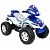 Детский электроквадроцикл JY20A8 синий