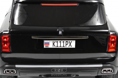 Детский электромобиль K111PX черный глянец