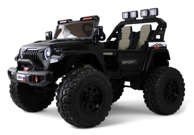 Детский электромобиль Jeep A222AA черный