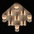 Люстра Этингер 9*2,5W LED 220 V (704011009) Люстра Этингер 9*2,5W LED 220 V (704011009)