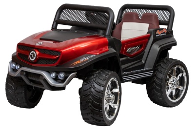 Электромобиль Багги Unimog Small 4x4 (красный краска)
