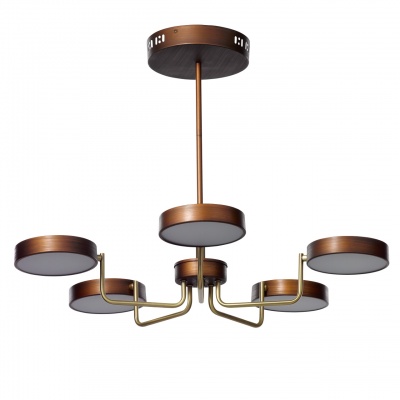 Люстра (пульт) Гамбург 5*12W LED 220 V (605015205)