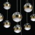 Люстра (пульт) Капелия 9*6W LED 220 V (730010809)