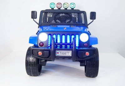 Детский электромобиль Jeep T008TT синий
