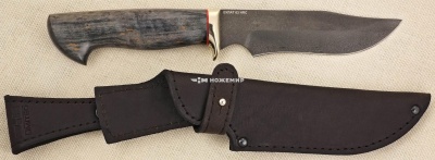 Нож булатный ручной работы Ножемир Limited СКАЛА (4083)BULAT