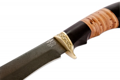 Нож ручной работы Ножемир Россия булатная сталь ГЕПАРД (2312)б