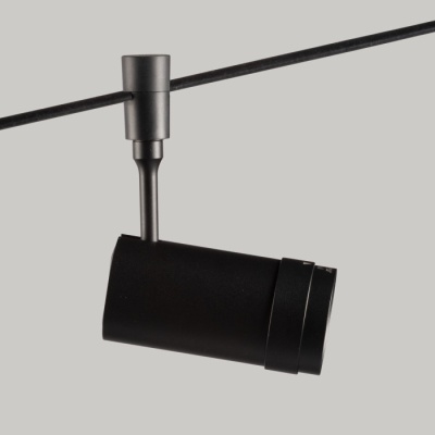 Трек-светильник Флекси 10W LED 3000К 48 V черный d5,5см (852010701)