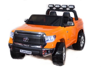 Электромобиль TOYOTA TUNDRA (оранжевый краска)