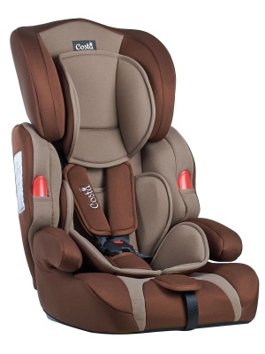 Автокресло детское BAB001 (Коричнево-бежевое Brown Creame, BAB001BB)
