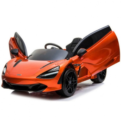 Детский электромобиль McLaren 720S оранжевый гл