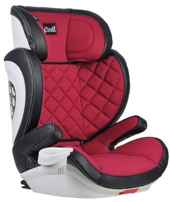 Автокресло детское CS-004 (бордовый/чёрный burgundy/black YB802A-bb)