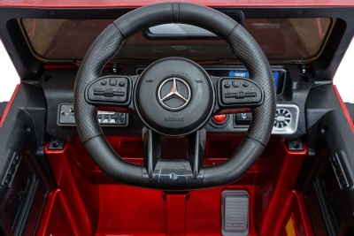 Электромобиль Mercedes-Benz G63 AMG BBH-0002 (красный краска)