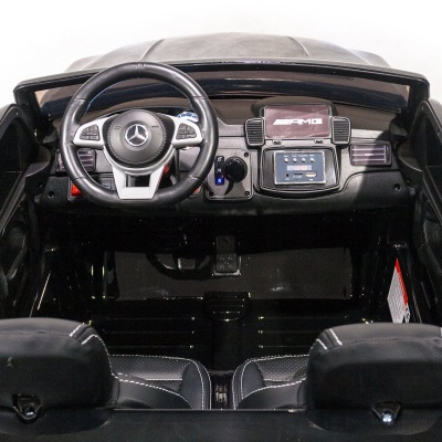 Электромобиль Mercedes-Benz GLS63 AMG 4x4 (чёрный краска)