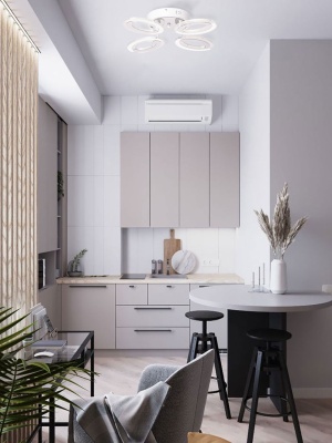 Люстра (пульт) Мадлен 50W LED 220 V (424015404)